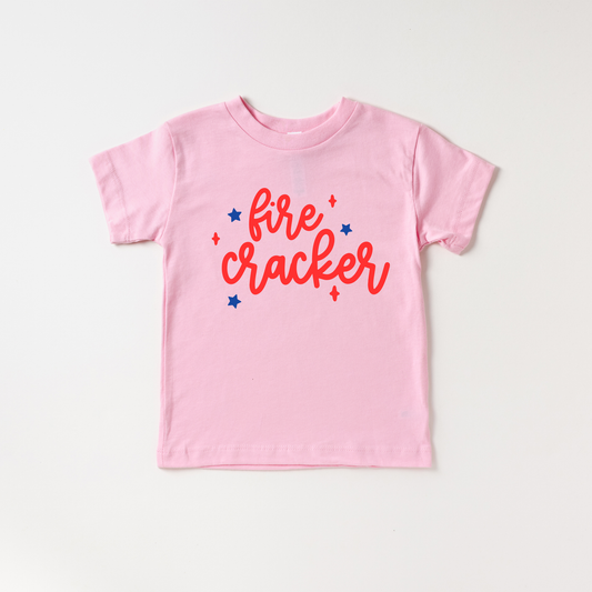 Fire Cracker Toddler and Youth 4th of July Shirt