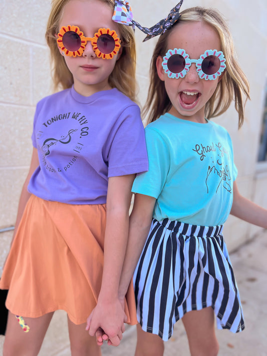 June&Grey Orange Creamsicle Skirt