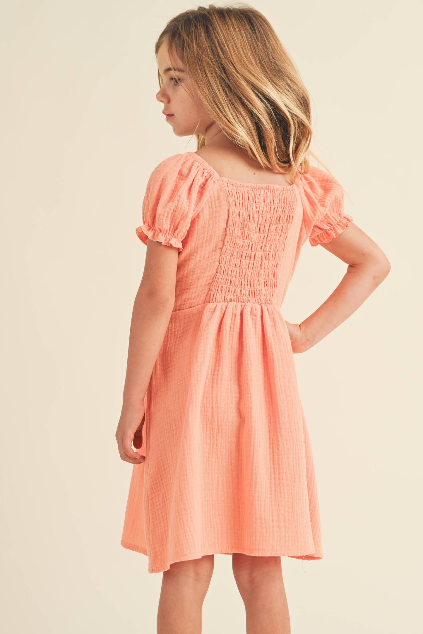 CROCHET MINI DRESS