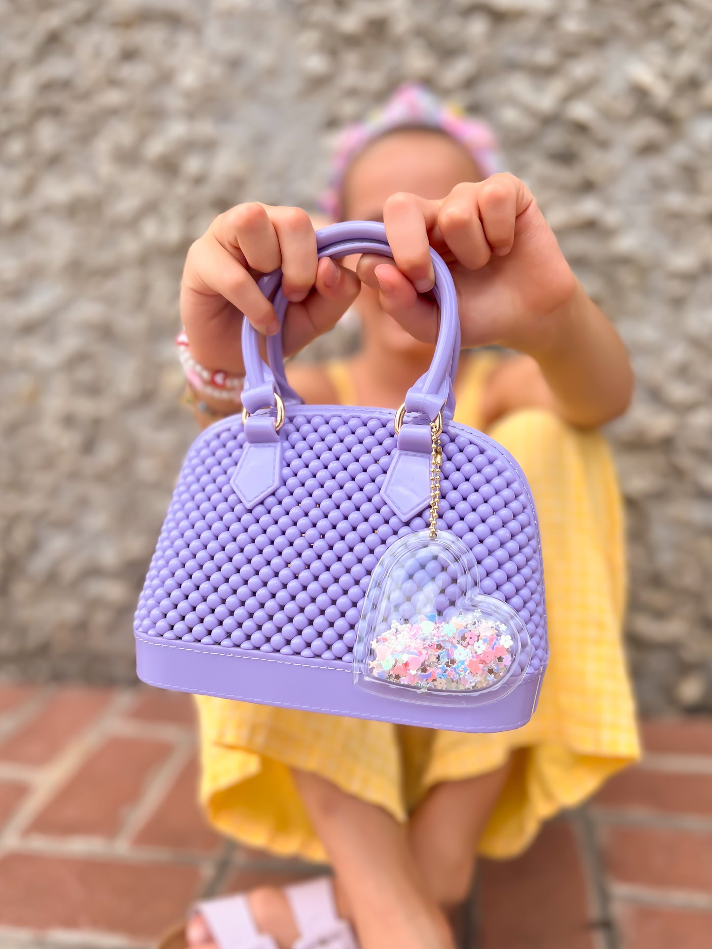 Jelly Bead Bowling Bag