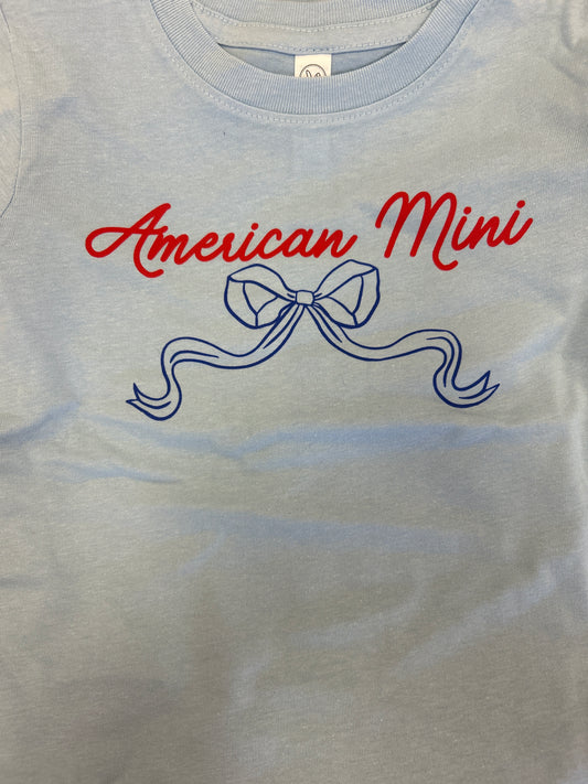 June + Grey American Mini Shirt