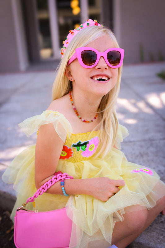 Three Wildflower Designs Cherry Jewel Headband