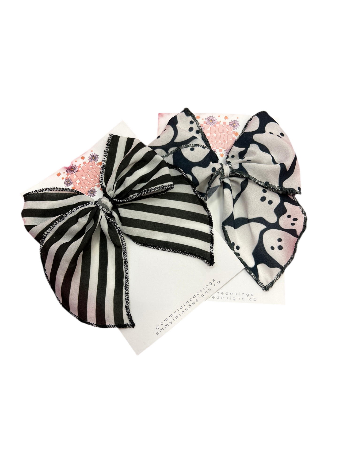 Bow striped and ghost