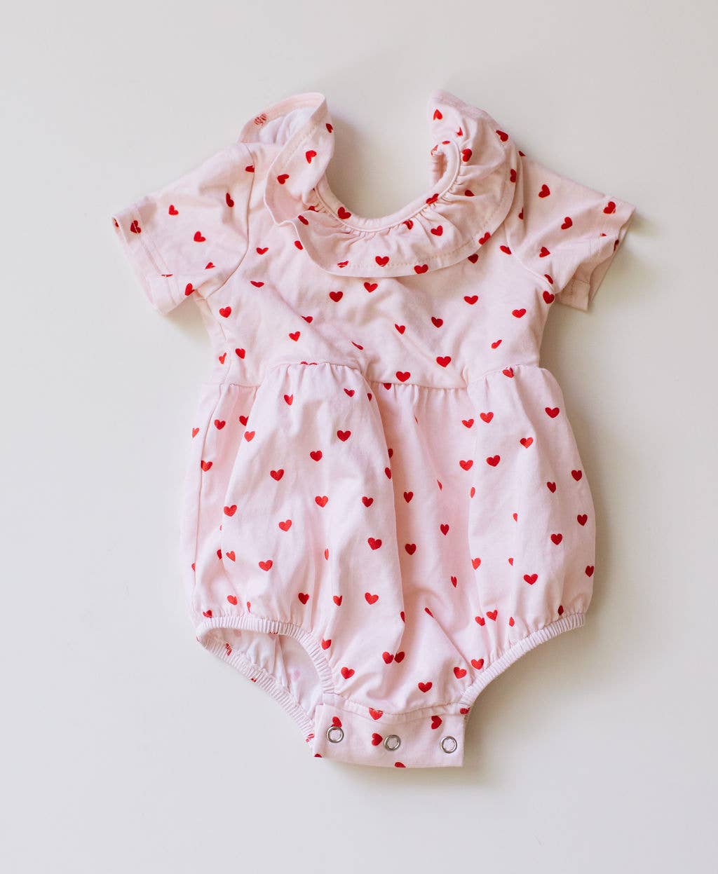 Harlow Romper in Sweetheart | Baby Bubble