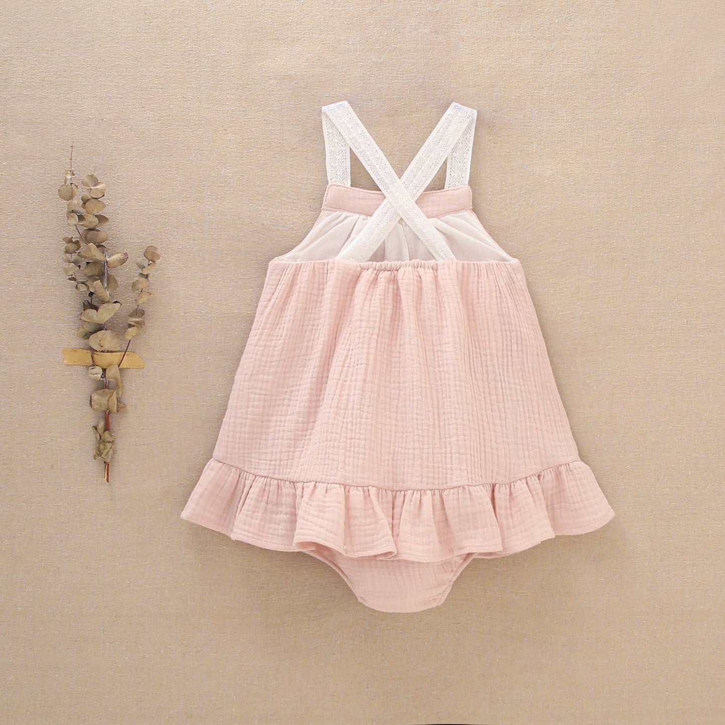Bambula Jesusita Style Baby Girl's Dress With