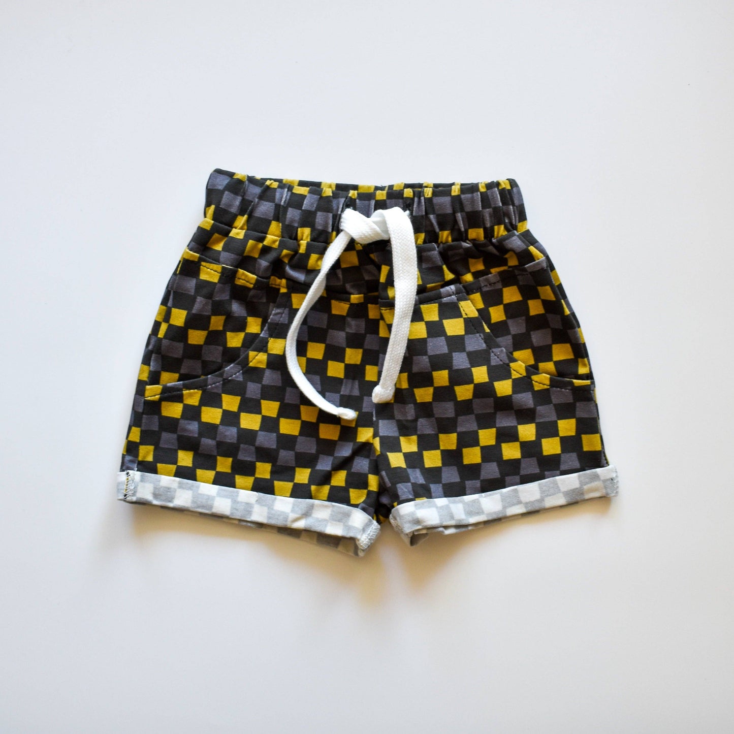 Boys Clothes Check Ya Later Shorts Black Gold
