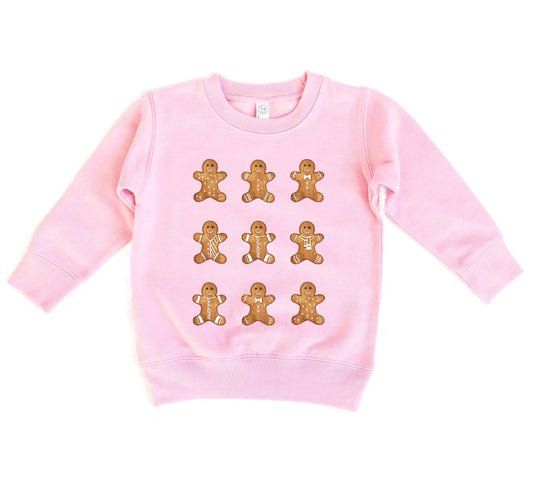 Gingerbread Man | Kids Christmas Sweatshirt