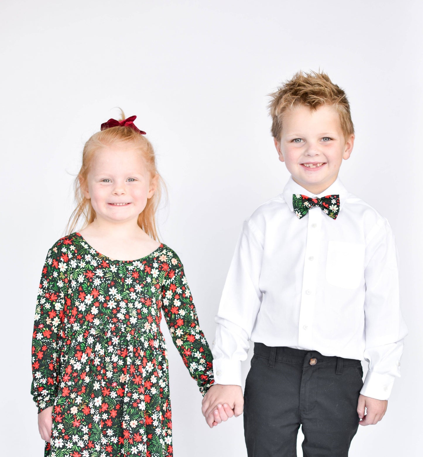 Christmas Bow Tie for Boys, Adjustable, Holiday Accessories