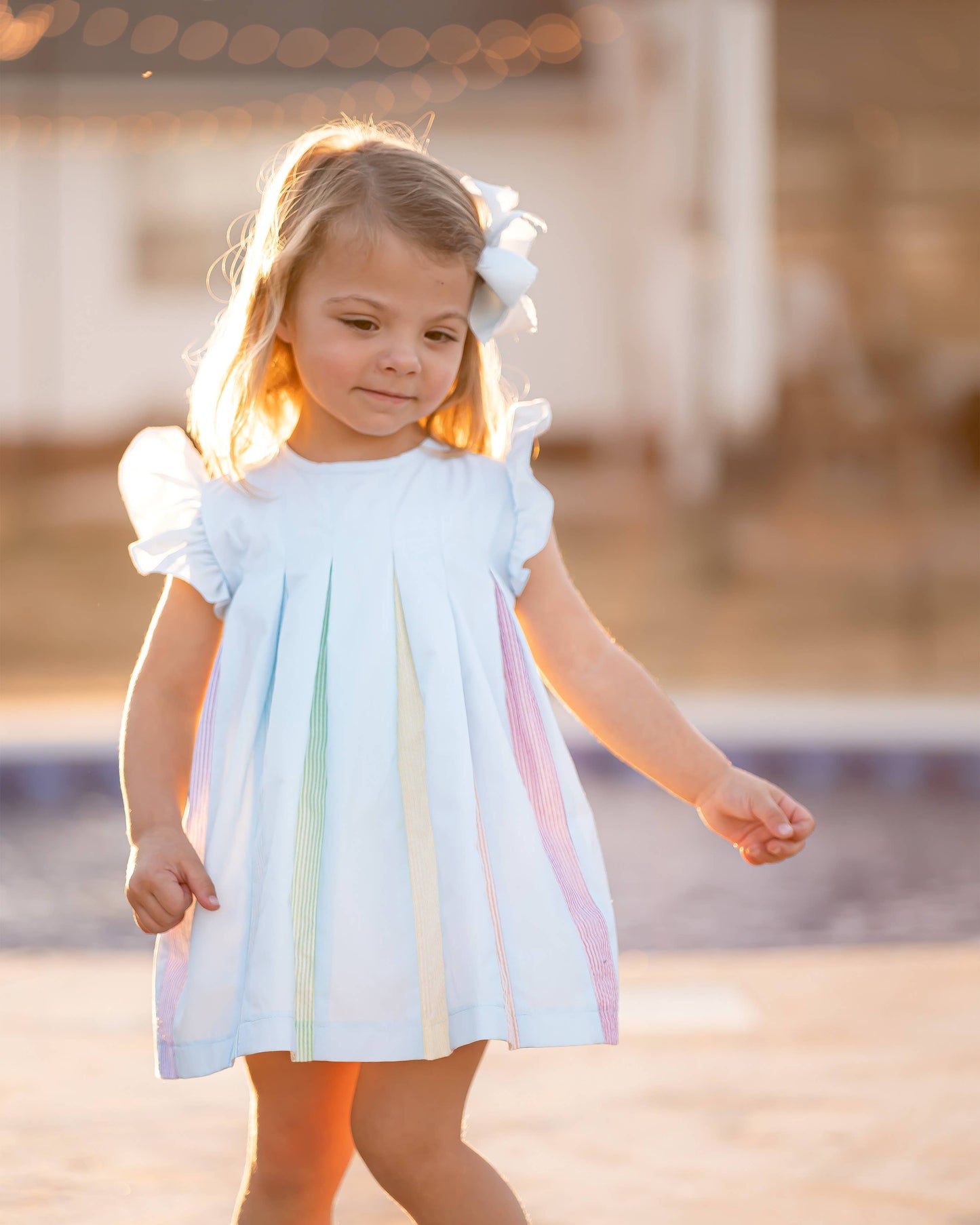 Rainbow Dress Blue
