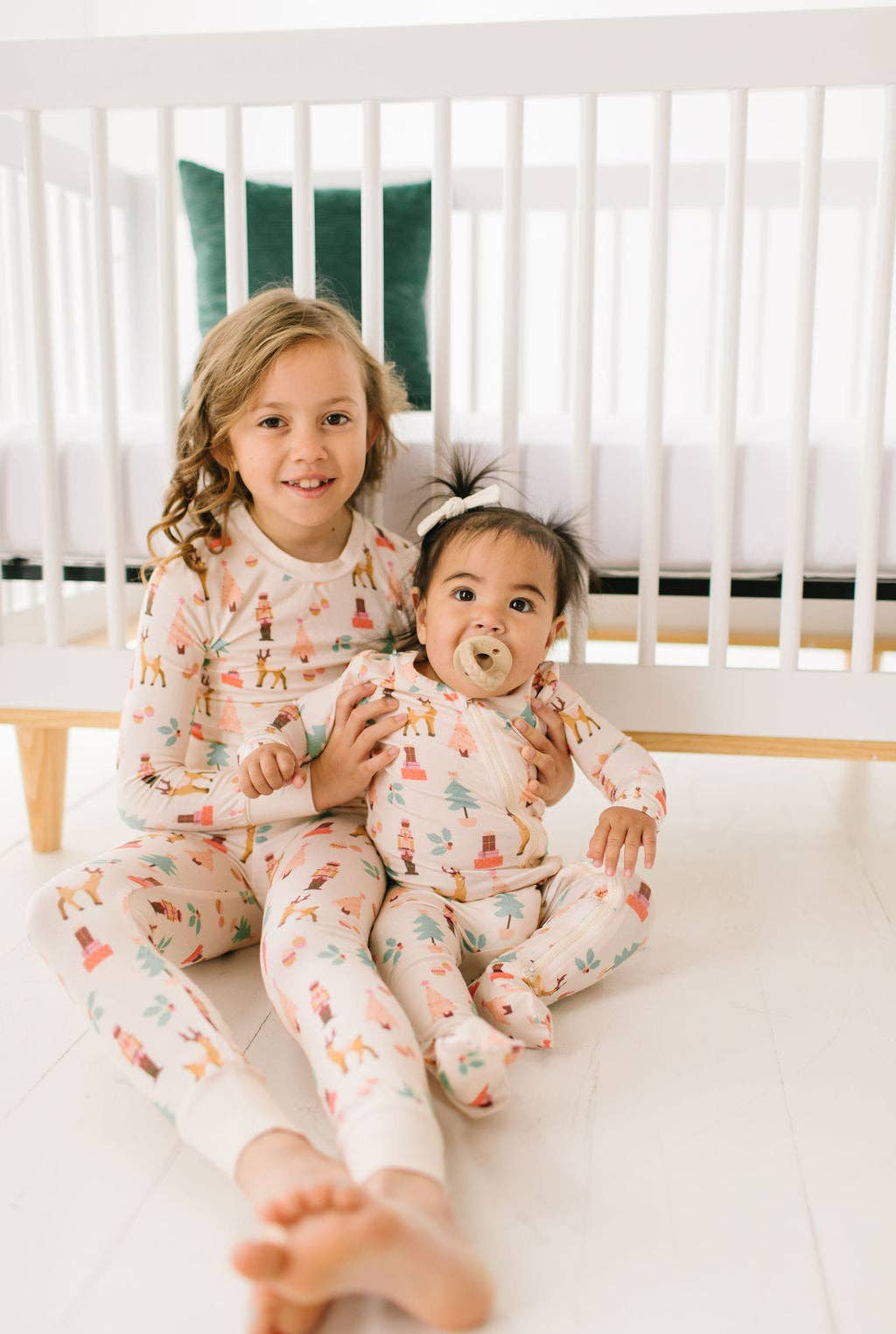 Zippy Bamboo Baby Pajama in Nutcracker | christmas