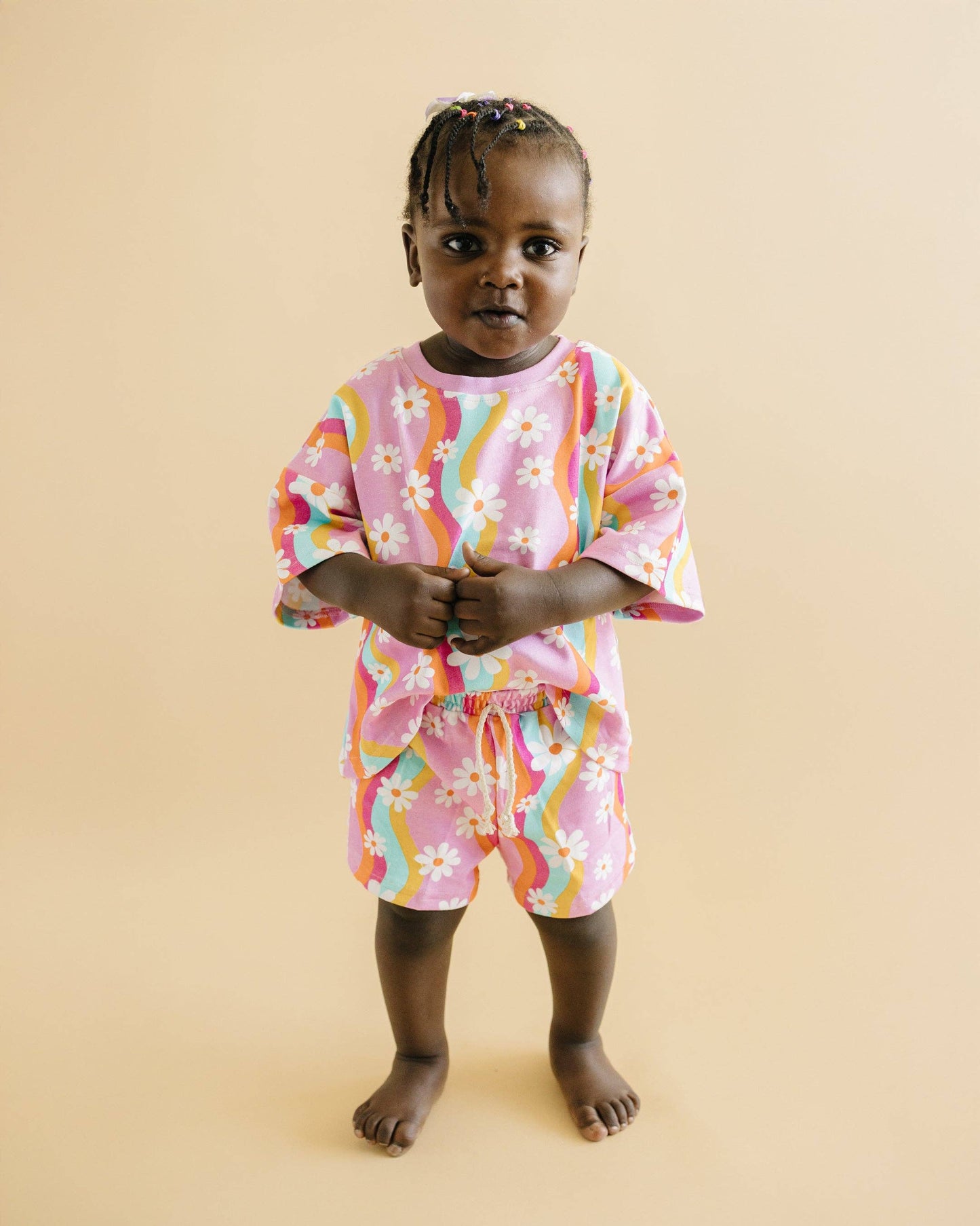 Baby & Kids Shorts Set | Groovy Daisy