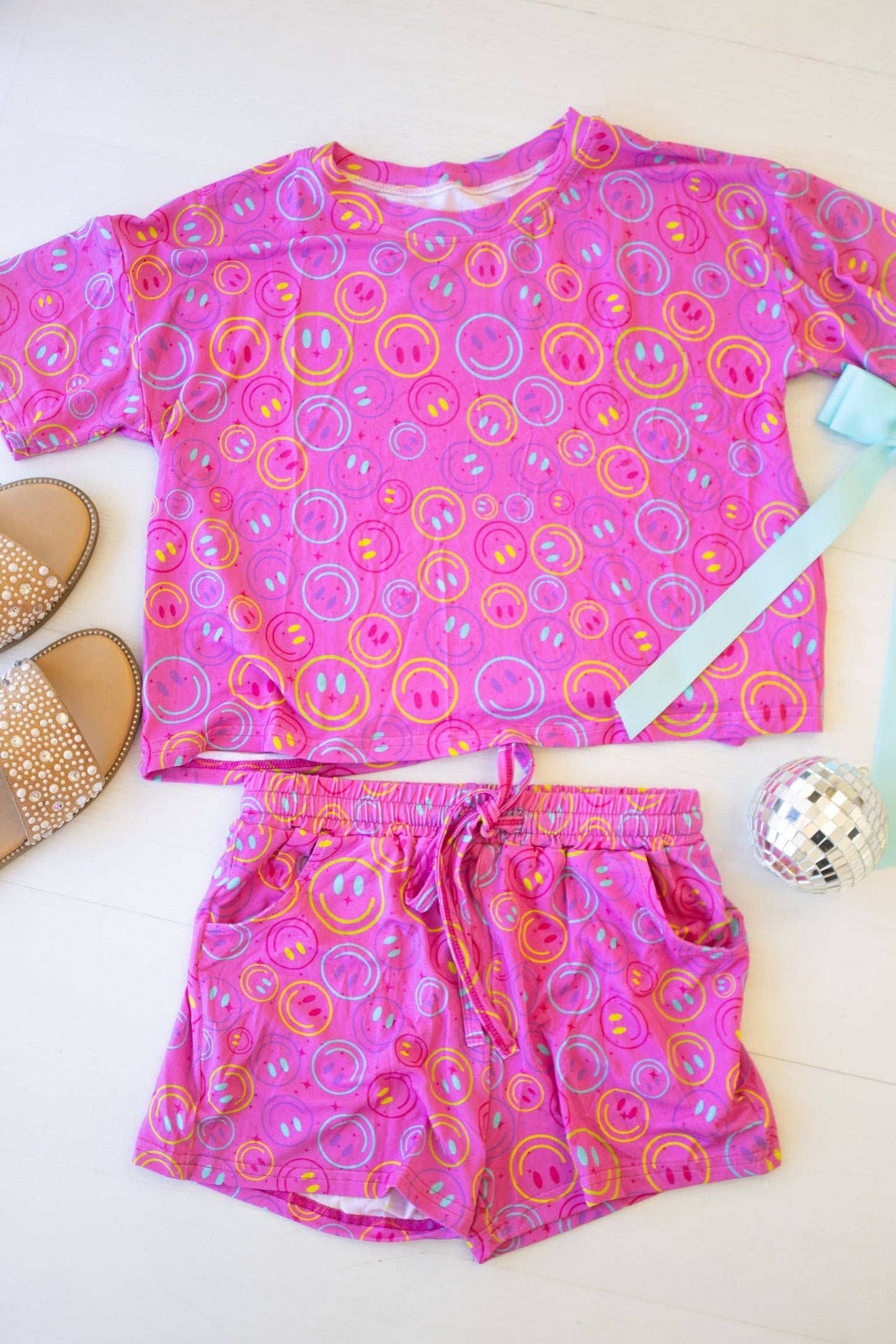 Neon Smiley Set