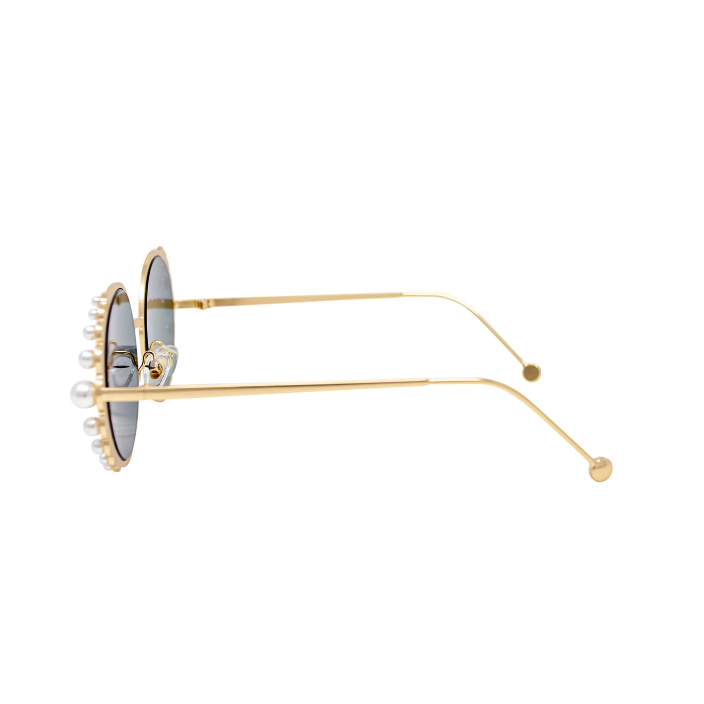 Round Pearls Sunglasses