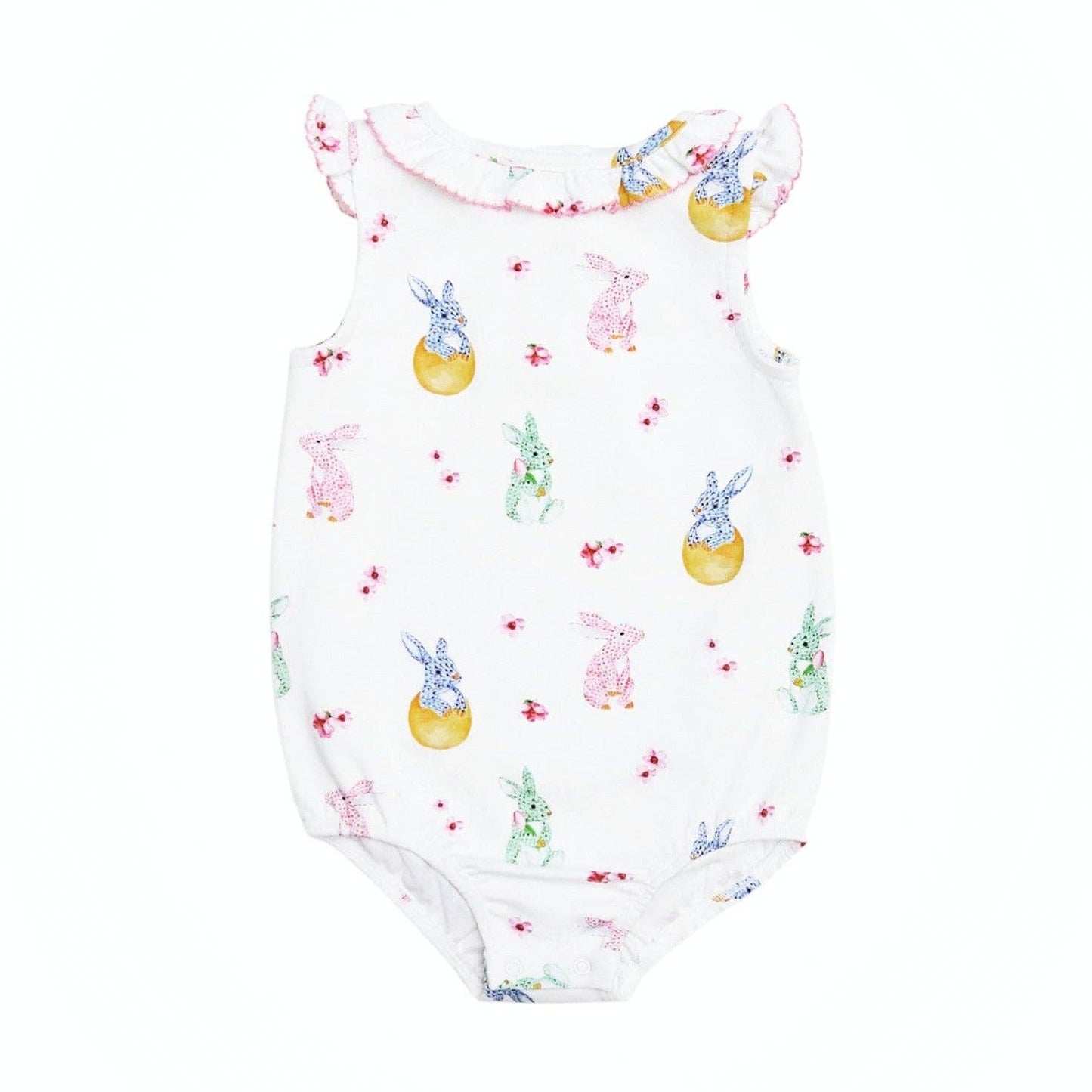 Brooke Bubble with Ruffle Sleeve in Easter Parade