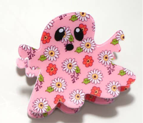 HALLOWEEN GHOST HAIR CLAW CLIP