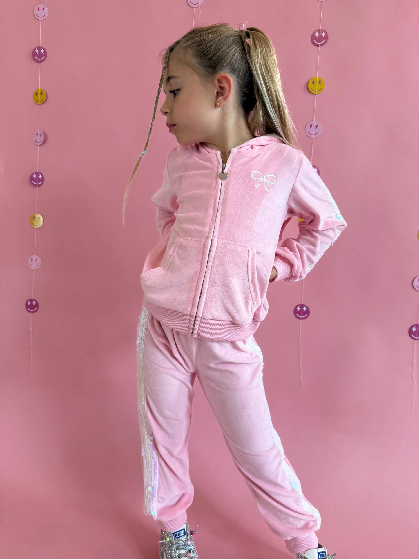 Bow Velvet Set