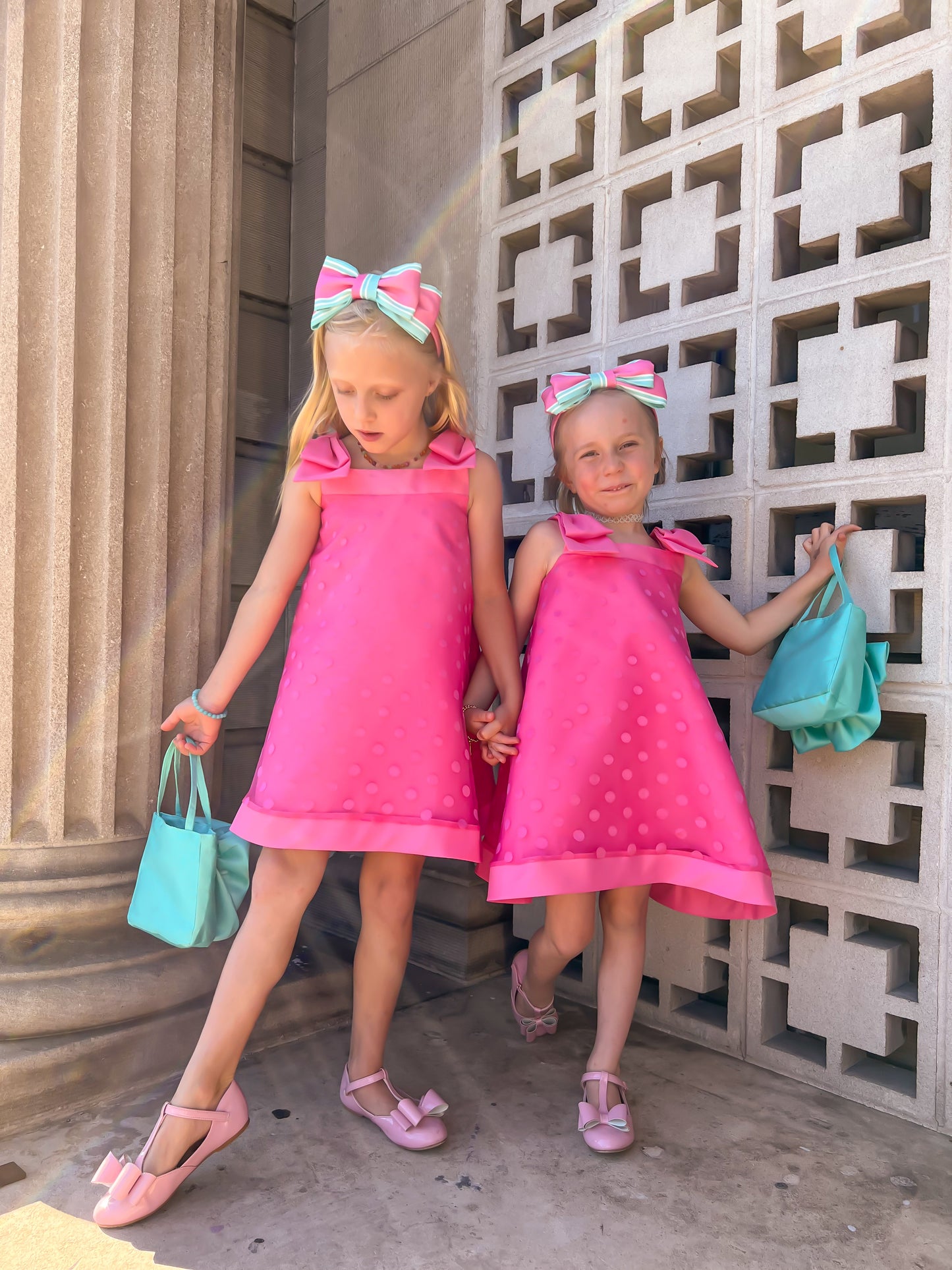 Polka Bow Dress