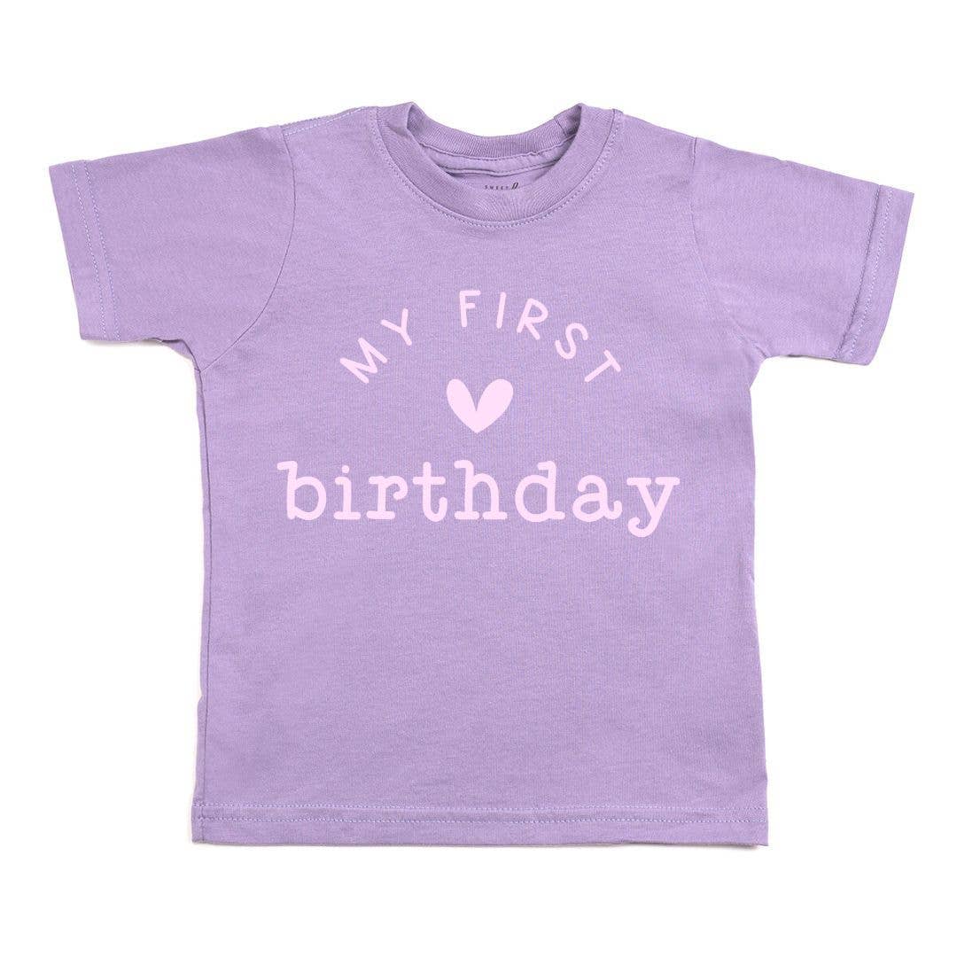 My First Birthday Short Sleeve T-Shirt - Kids Birthday