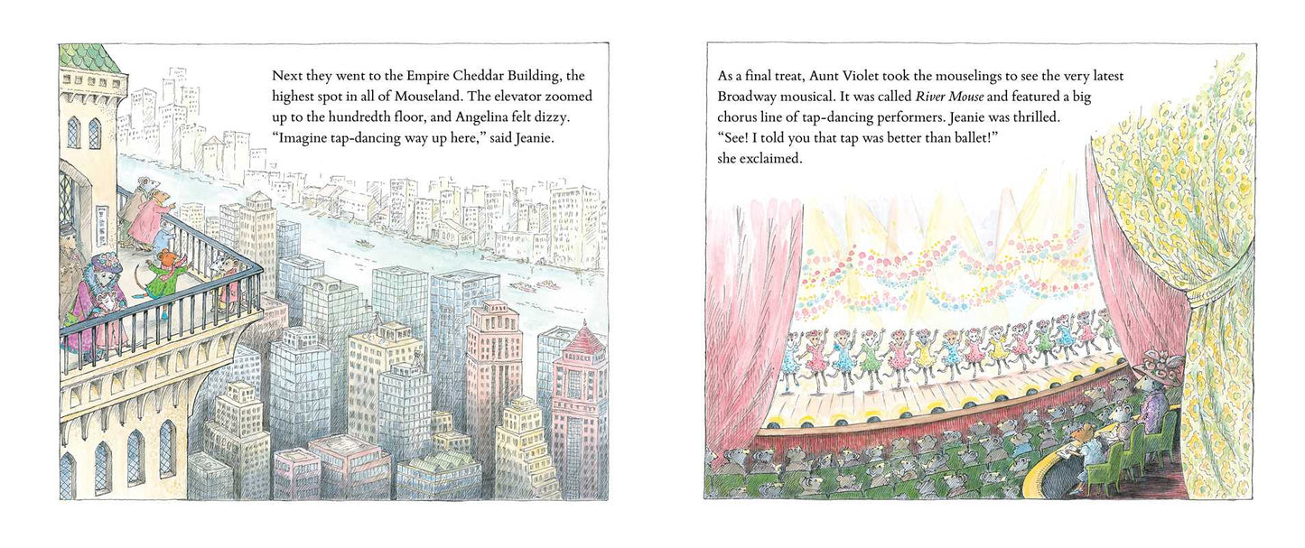 Angelina's Big City Ballet by Katharine Holabird