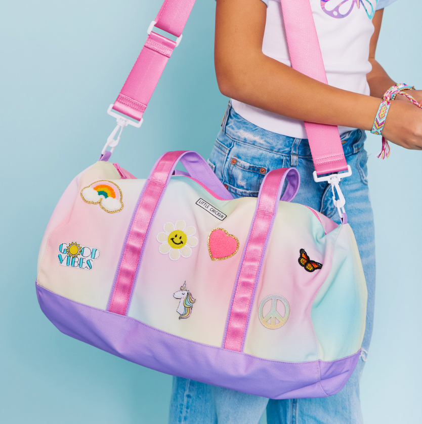 Kids Rainbow Duffle Bag