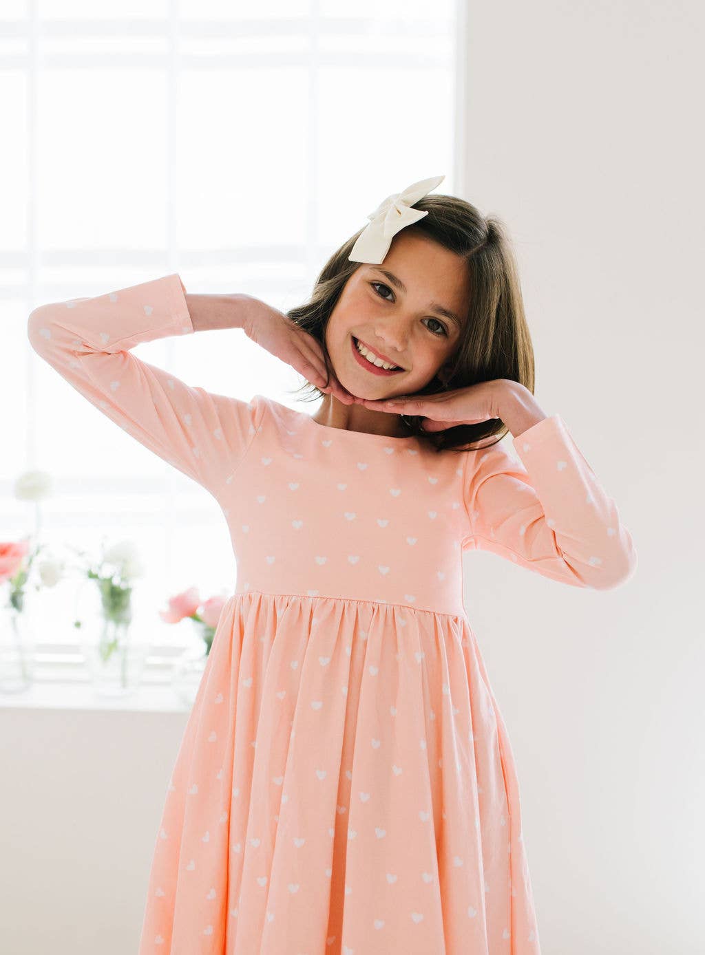 Gwendolyn Dress in Loved | Girls Valentines Dress