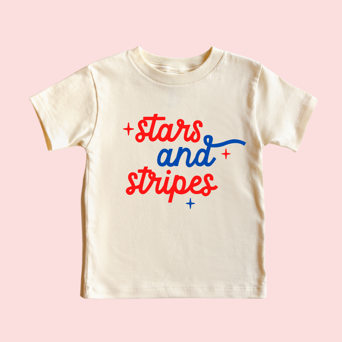 Stars and Stripes Toddler and Youth 4th of July Shirt