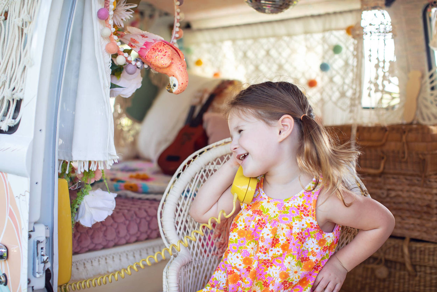 Summer Vintage Floral Dresses and Sets Baby and Toddler Girl