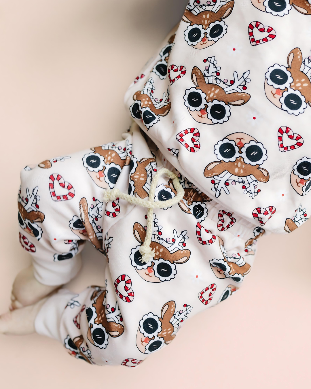 Christmas Baby & Kids Clothing Jogger Set | Deer Holiday