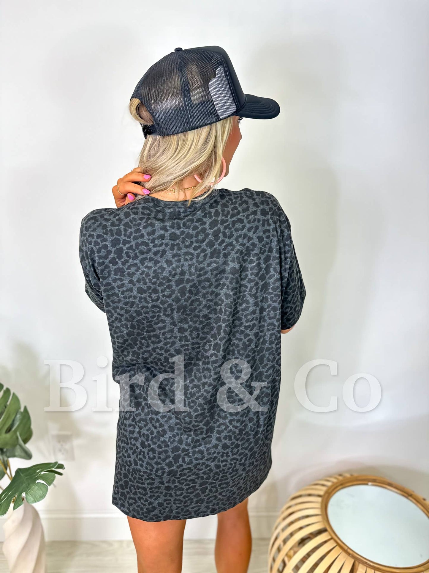 Spooky Mama Leopard Graphic Tee
