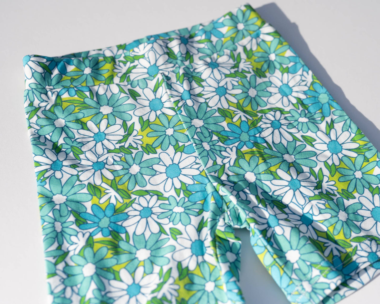 Baby and Girls Flower Power Bike Shorts for Summer