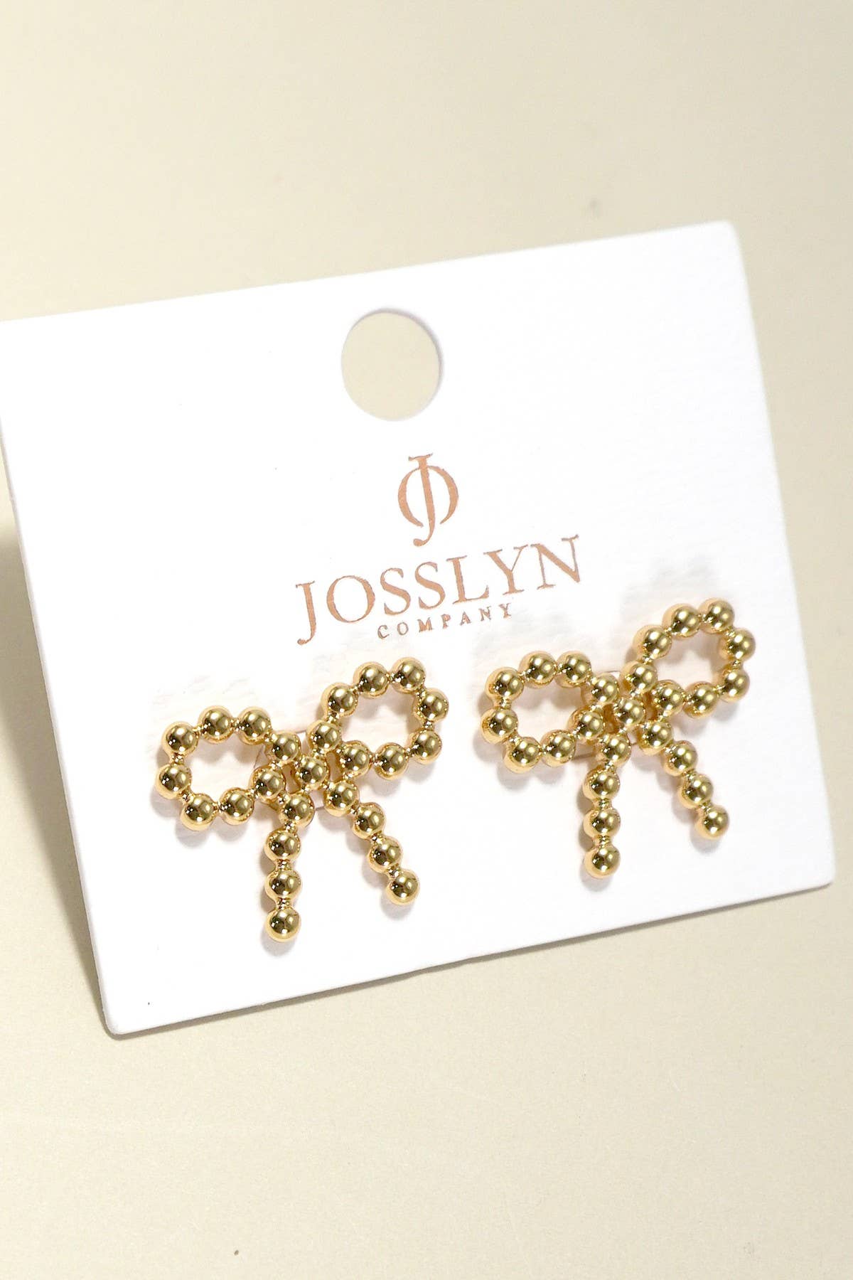 Bow Stud Earrings