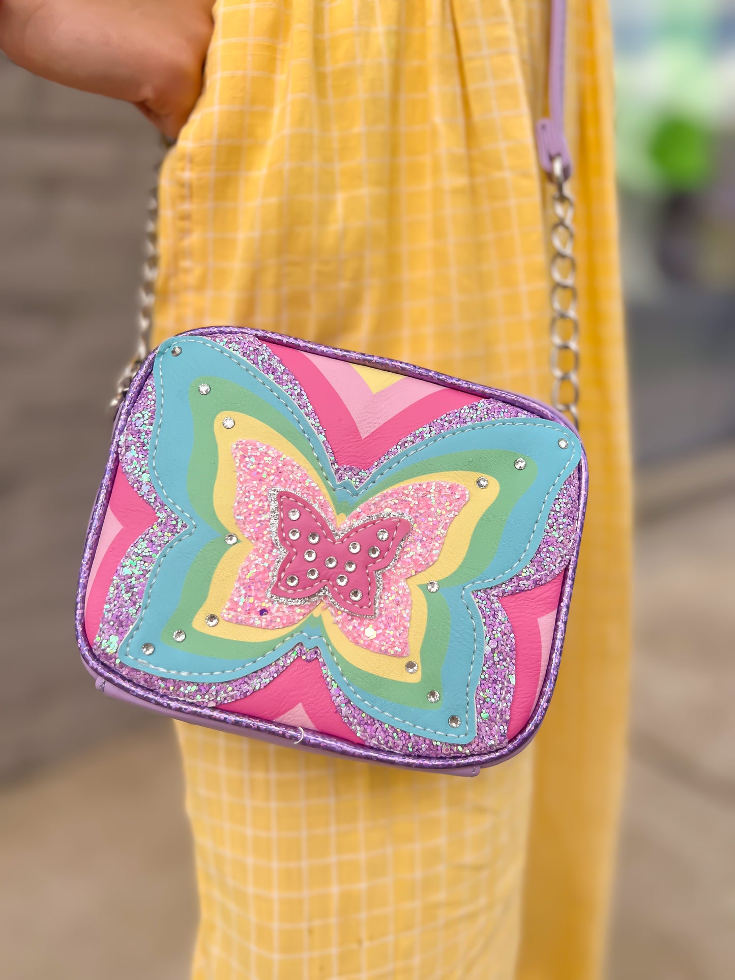 Rayed Butterfly Crossbody