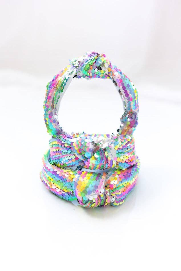 Beaded Headband - Colorful Cascade