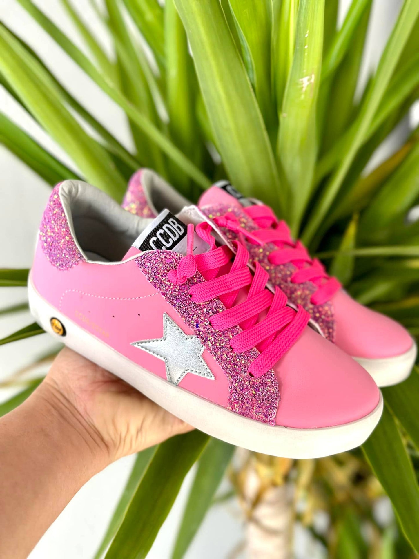 Pink Glitter Star CCDB