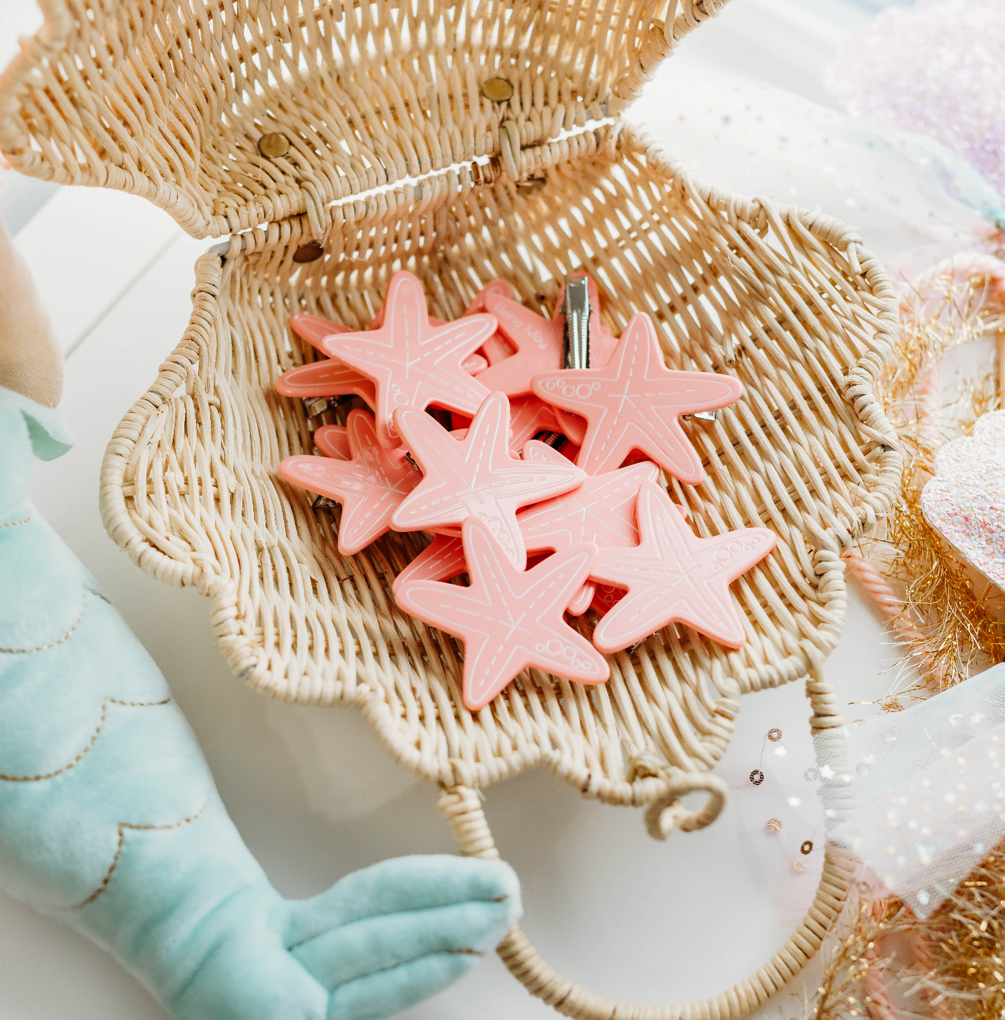 Starfish Hair Clip - Candy