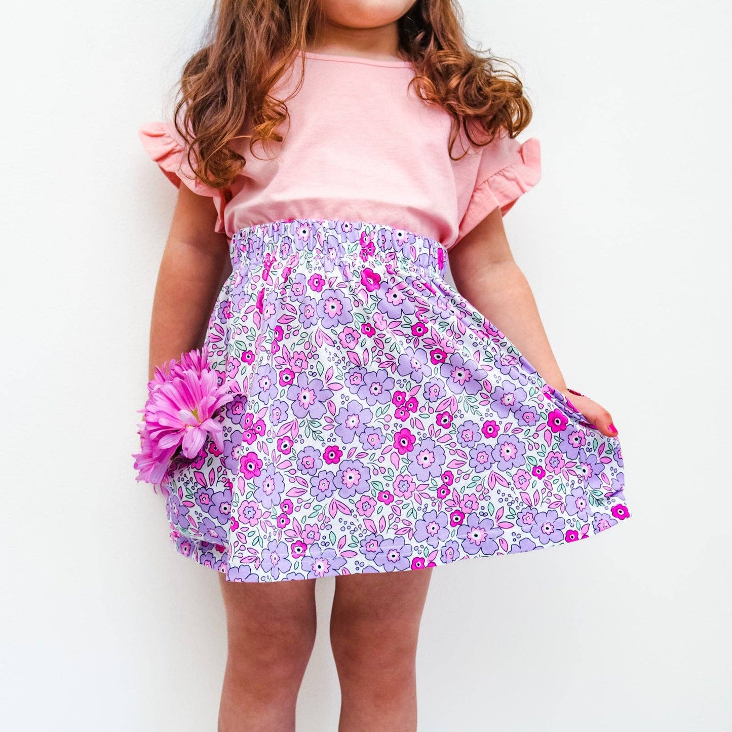 Floral Pocket Skirt