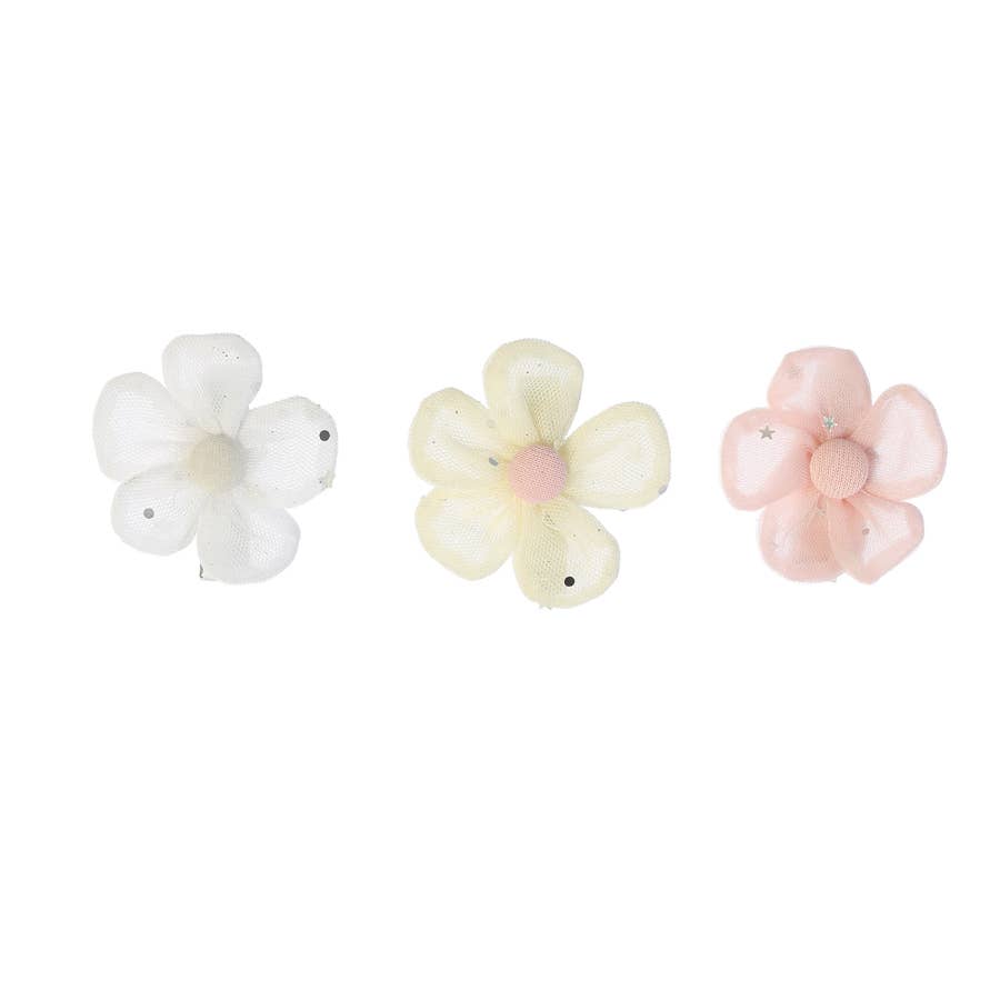 Tulle Daisy Hair Clip