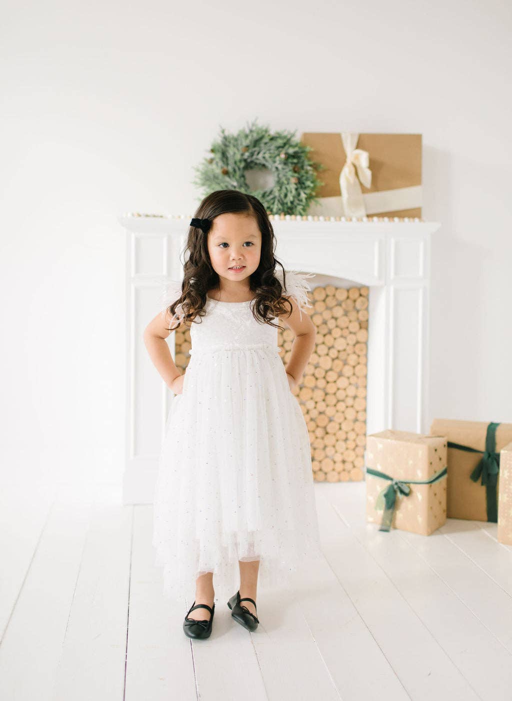 Jolie Dress in Fresh Snow | Girls Special Occasion | dressy