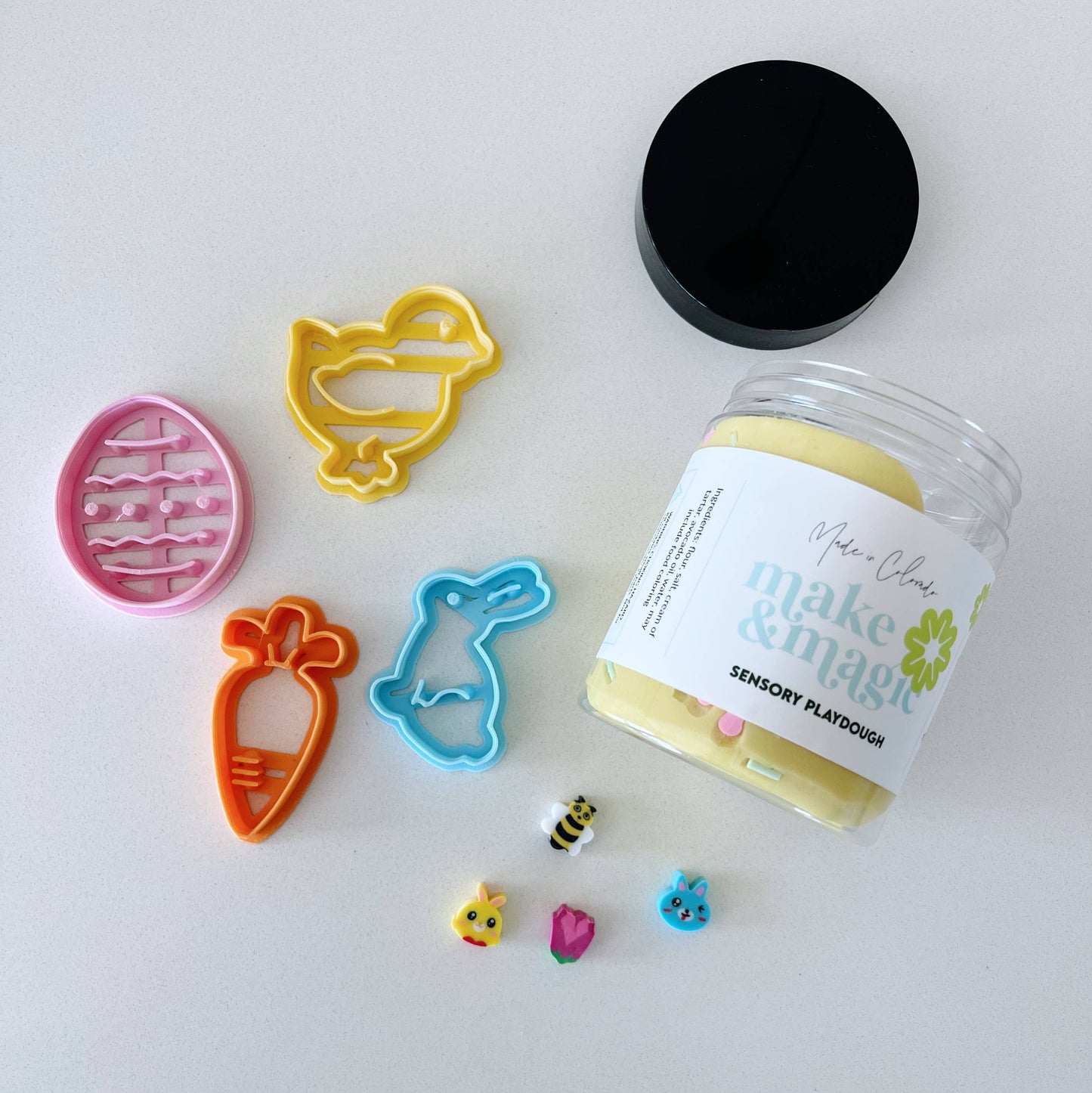 Easter Playdough Jar