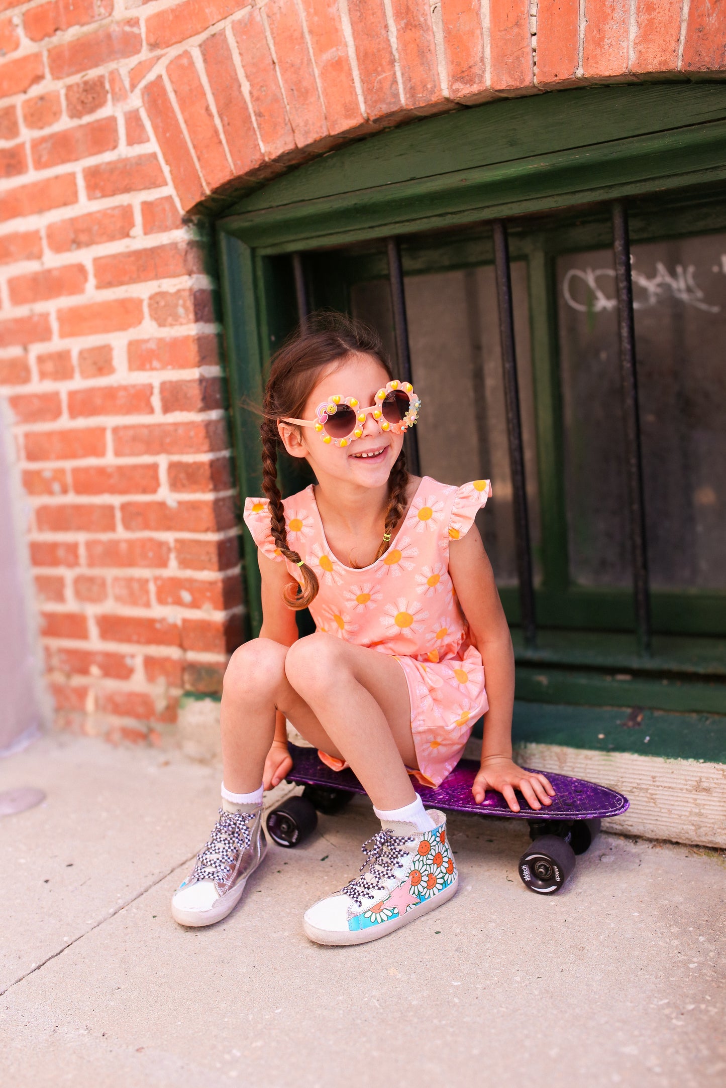 Macie Romper in Blooming Sunshine | Jumpsuit
