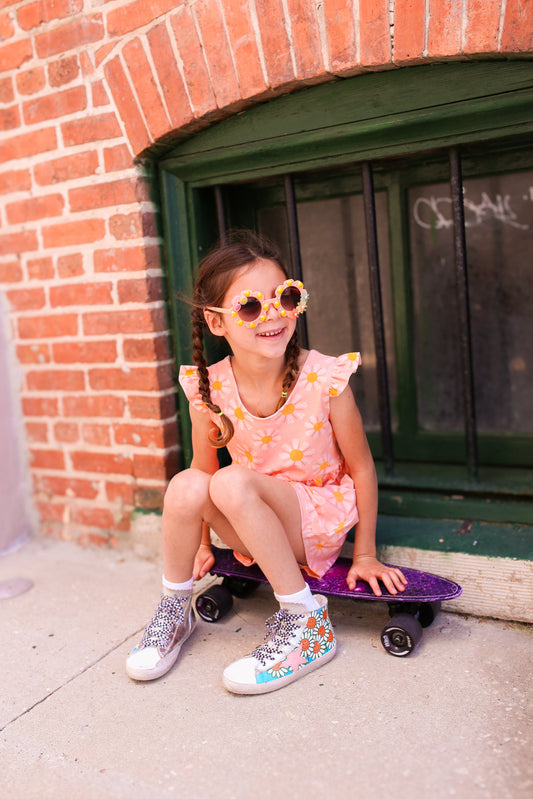 Macie Romper in Blooming Sunshine | Jumpsuit