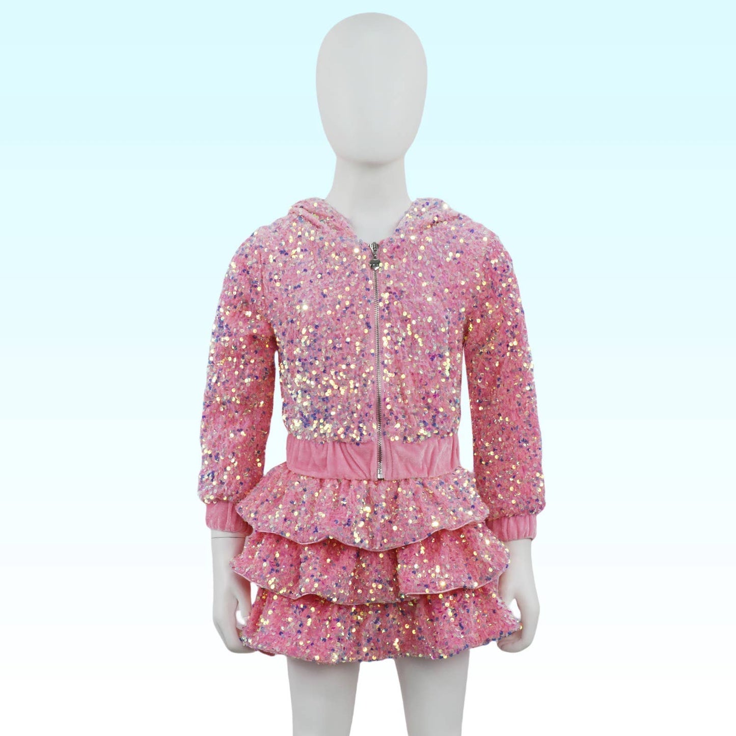 Pink Sequin 2 Piece SetÂ