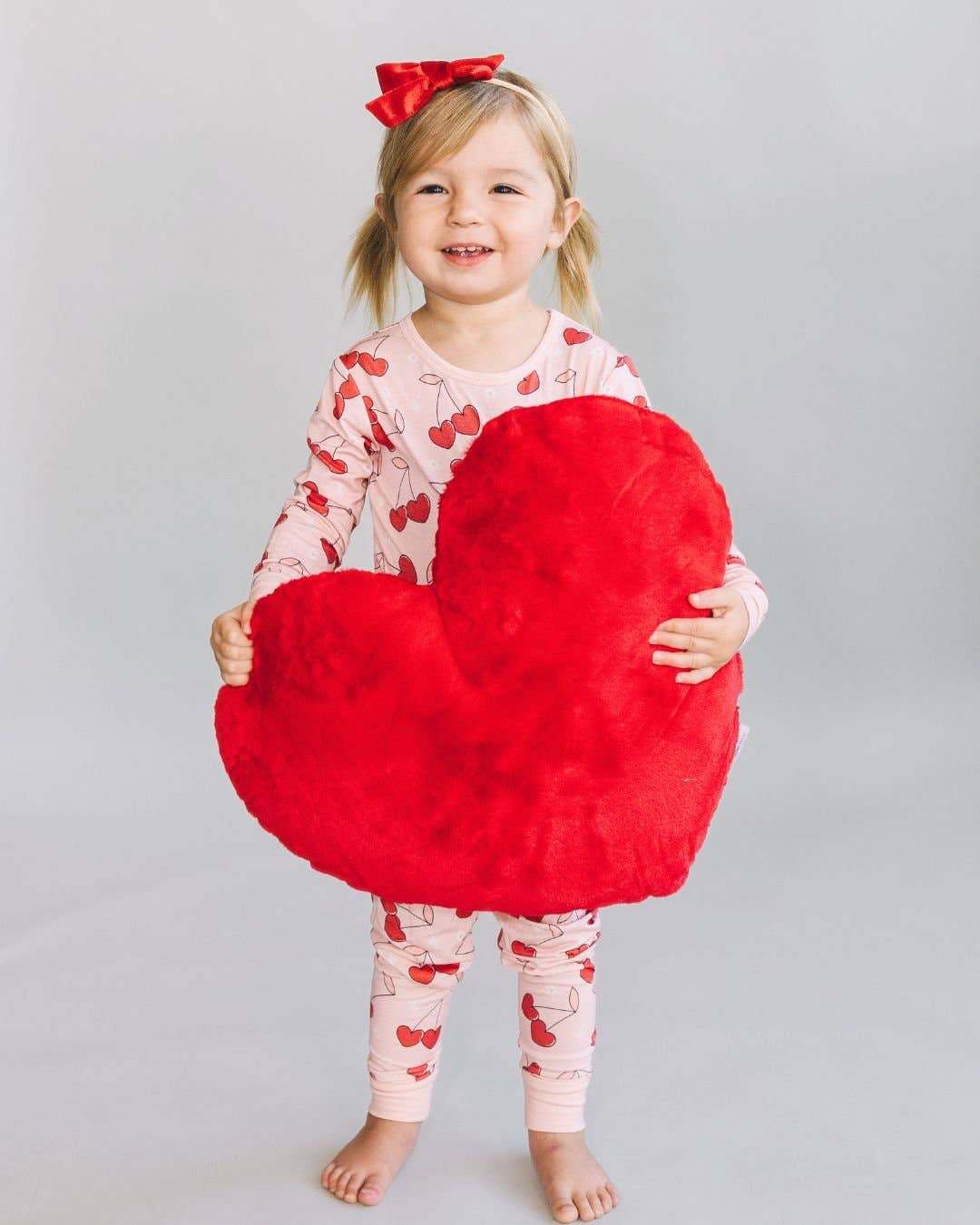 Bamboo Kids Clothing Two Piece Set | Cherry Heart