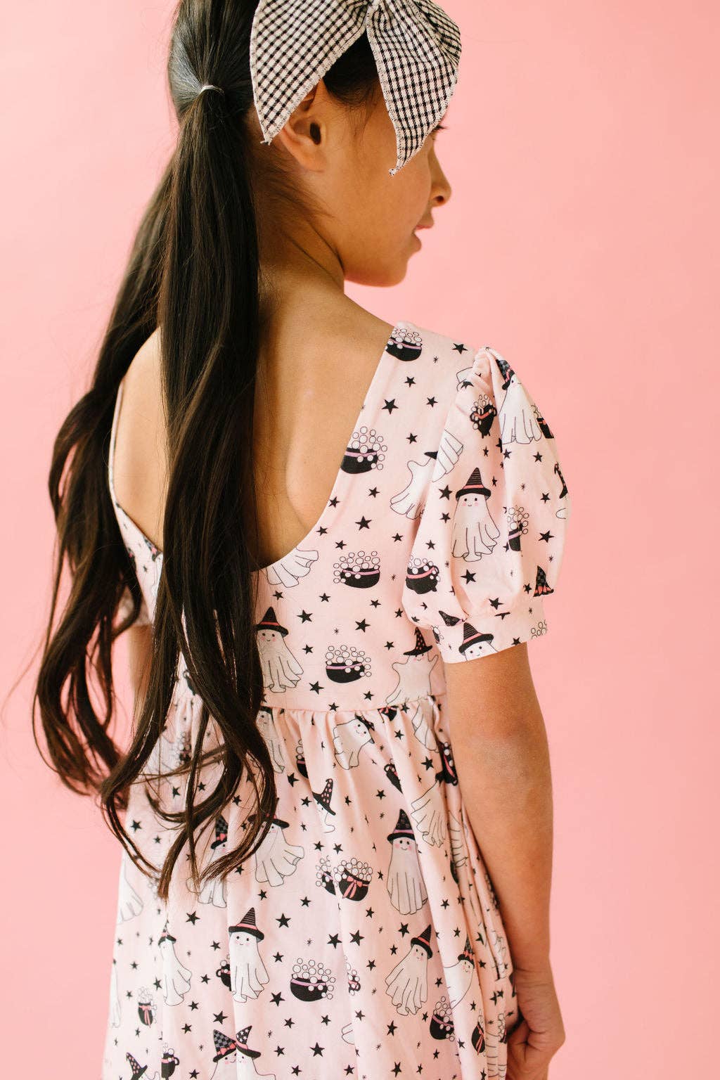 Puff Dress in Pink Cauldron Preorder