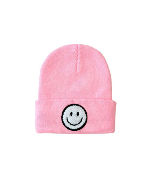 Smiley Baby & Kids' Beanie | Pink