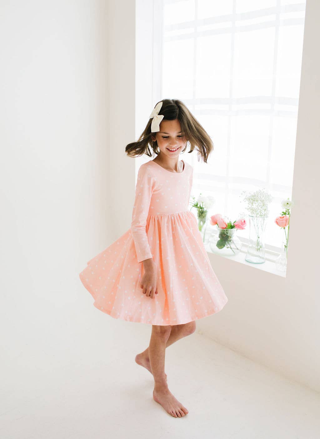 Gwendolyn Dress in Loved | Girls Valentines Dress
