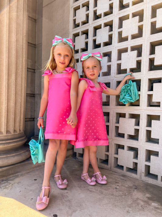 Polka Bow Dress