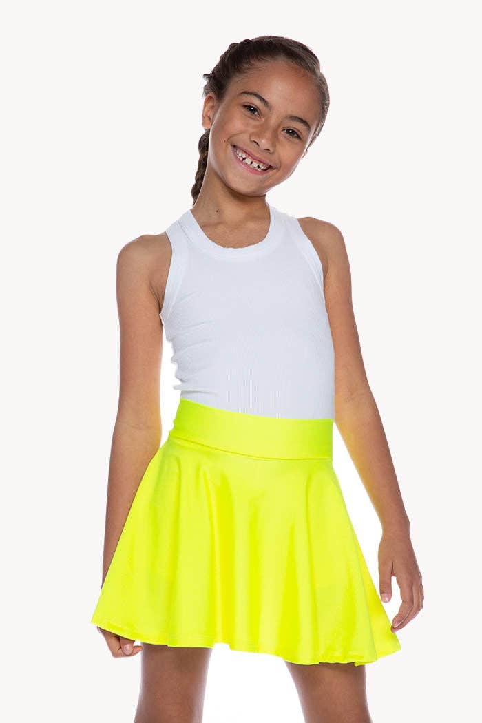 Ribbed Modal Cropped Racerback Tank - White