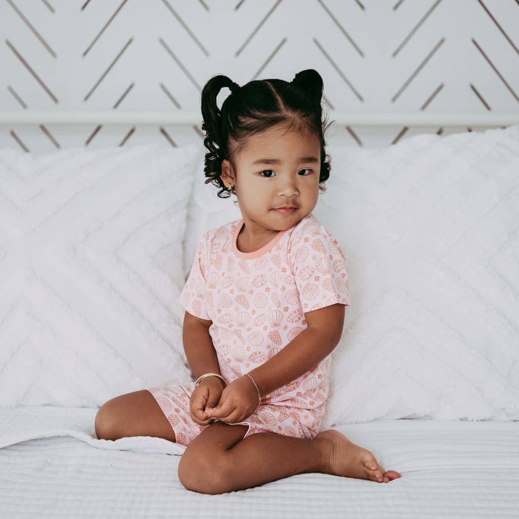 Shell-abrate Kids Short Bamboo Pajama Set
