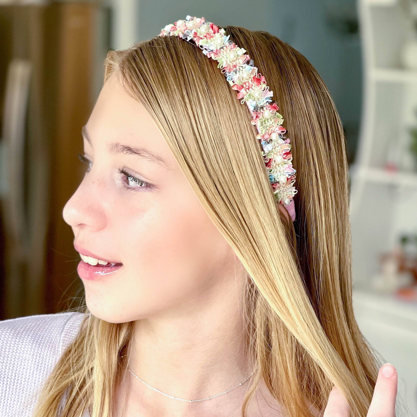 Confetti Pearl Headband